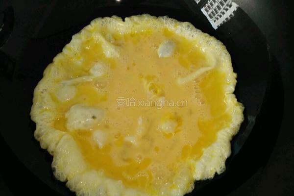 鸡蛋炒金针菇的做法图解3