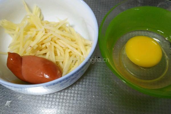 薯饼汉堡的做法图解1