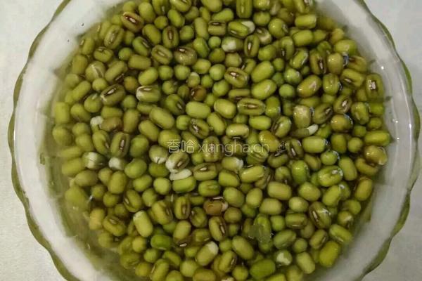 银耳莲子绿豆汤的做法图解1