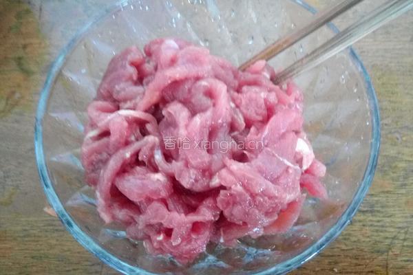 茭白牛肉丝的做法图解1