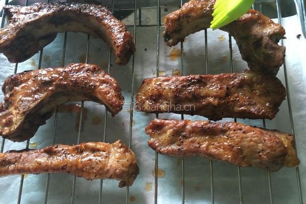 微波炉烤肉排的做法图解6
