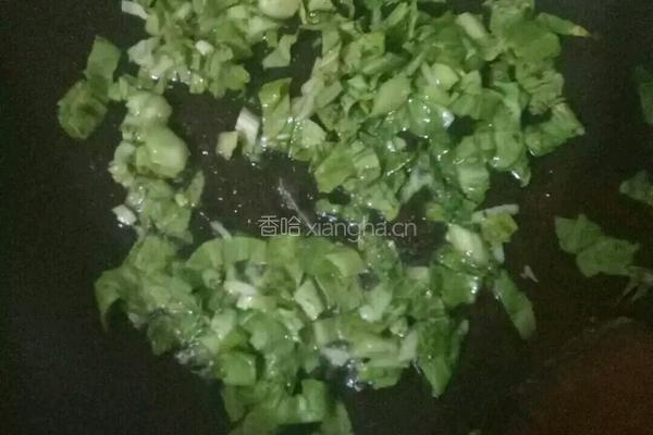 炒菜饭的做法图解3