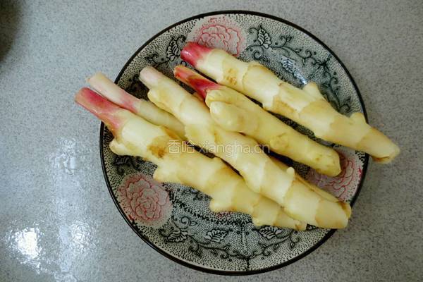 糖醋子姜的做法图解1
