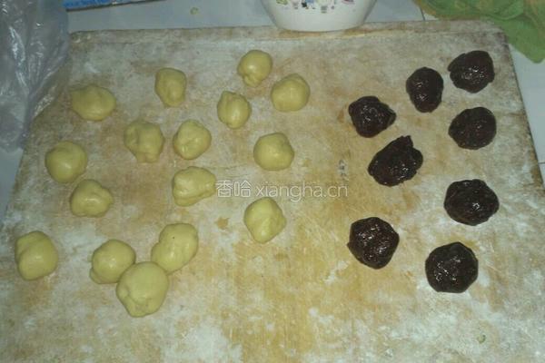 豆沙月饼的做法图解4