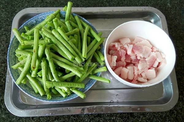 家常炖豆角的做法图解2