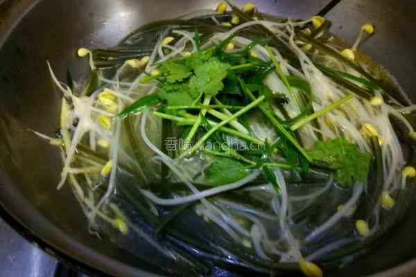 海带黄豆芽汤的做法图解7