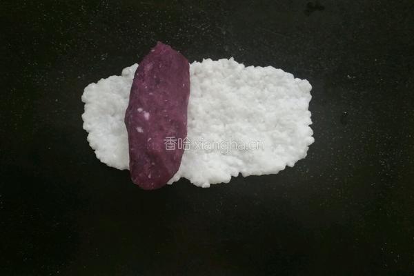 西米紫薯卷的做法图解8