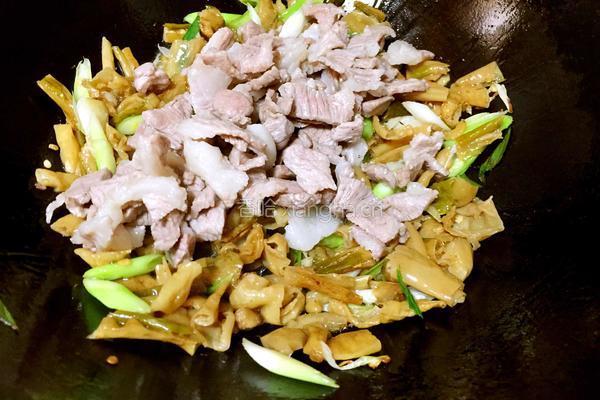 白辣椒炒肉的做法图解5