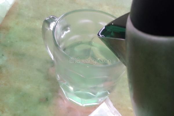 藕粉冻的做法图解2