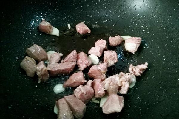 羊肉炖豆腐的做法图解8