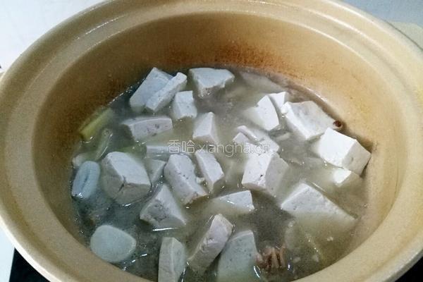 羊肉炖豆腐的做法图解12