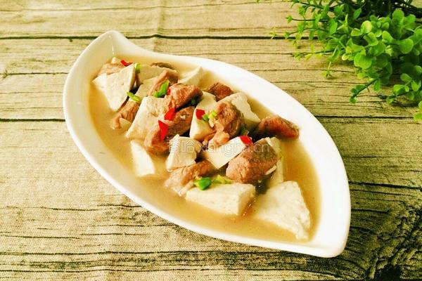 羊肉炖豆腐的做法图解14