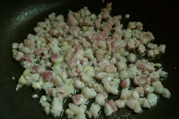 鸡蛋肉丁贝壳粉的做法图解8