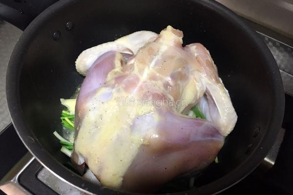 葱油闷鸡的做法图解4