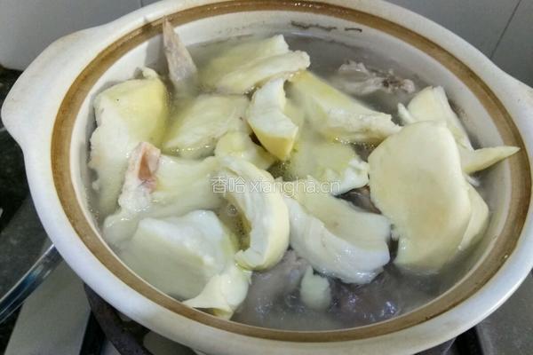 榴莲煲鸡的做法图解6