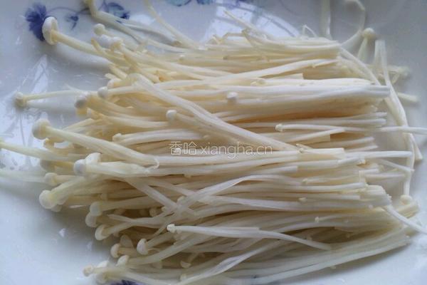 五花肉金针菇卷的做法图解3