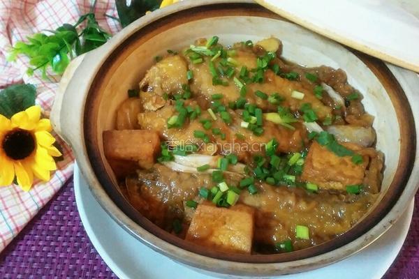 油豆腐小黄鱼煲的做法图解19