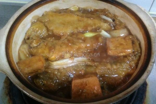 油豆腐小黄鱼煲的做法图解17