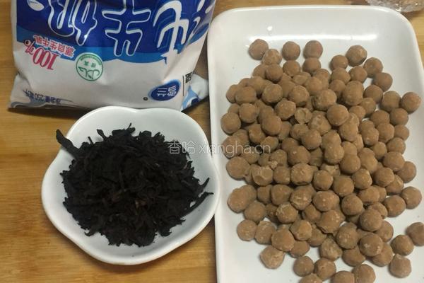 原味珍珠奶茶的做法图解1