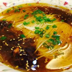 鸡纵菌面的做法[图]