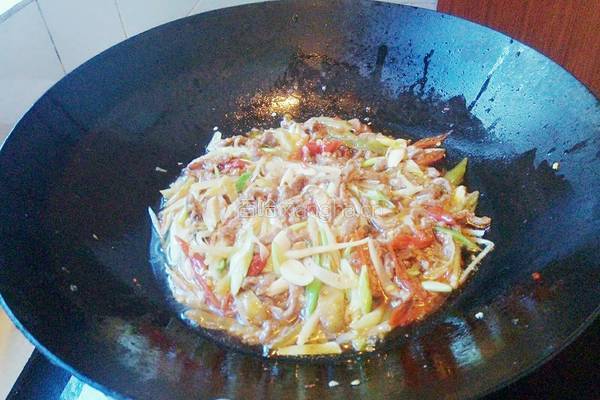 泡椒牛肉丝的做法图解8