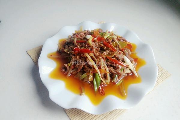 泡椒牛肉丝的做法图解12