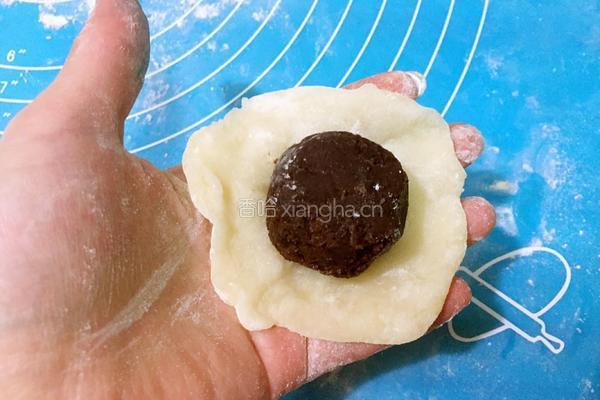 冰皮红豆沙月饼的做法图解17