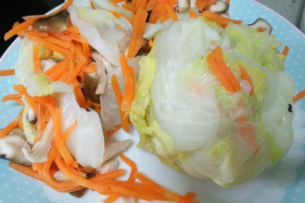 白菜香菇肉包子的做法图解5