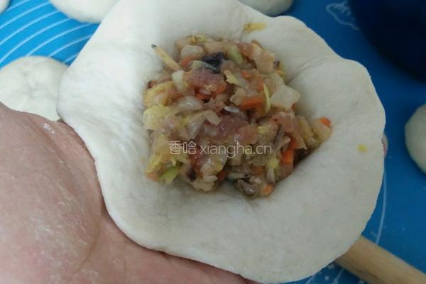 白菜香菇肉包子的做法图解16