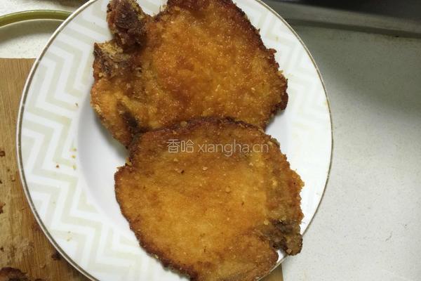 奥尔良炸猪排的做法图解7