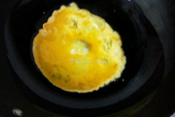 黄瓜蛋炒饭的做法图解4