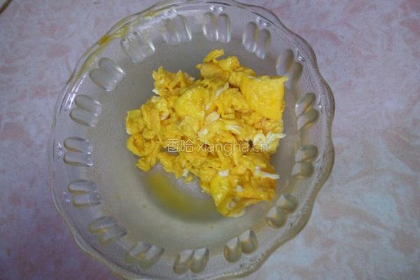 黄瓜蛋炒饭的做法图解5
