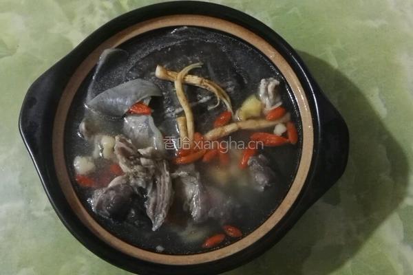 人参甲鱼汤的做法图解4