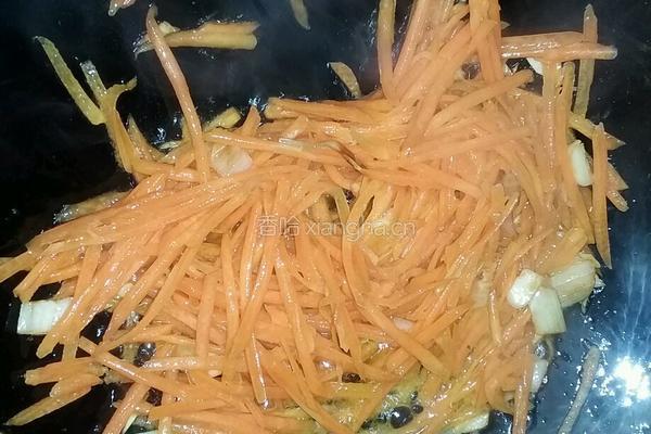 土豆丝胡萝卜丝的做法图解4