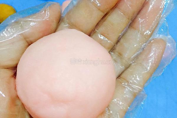 奶黄冰皮月饼的做法图解10