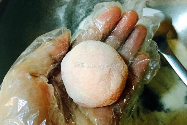 奶黄冰皮月饼的做法图解11