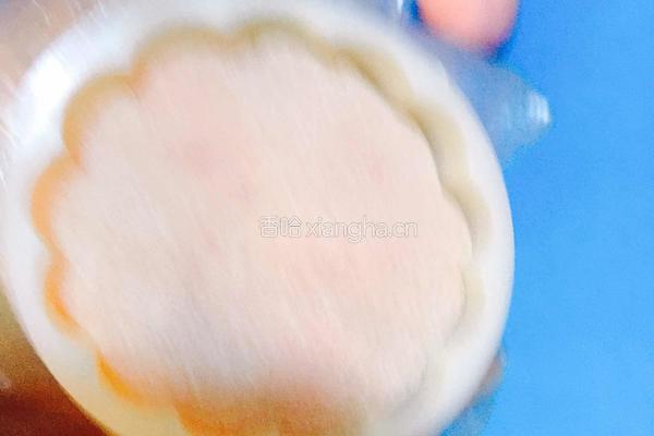 奶黄冰皮月饼的做法图解12