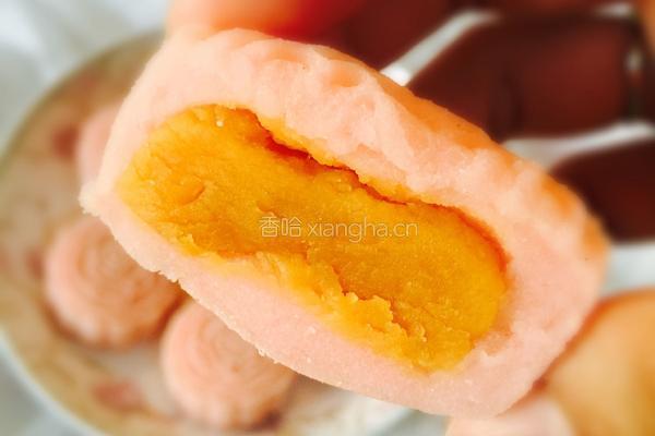 奶黄冰皮月饼的做法图解16