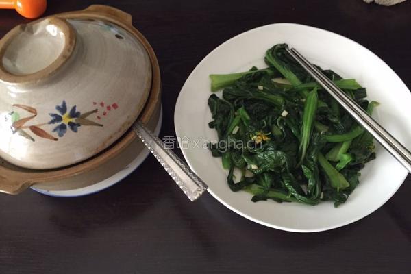 炒小油菜的做法图解5