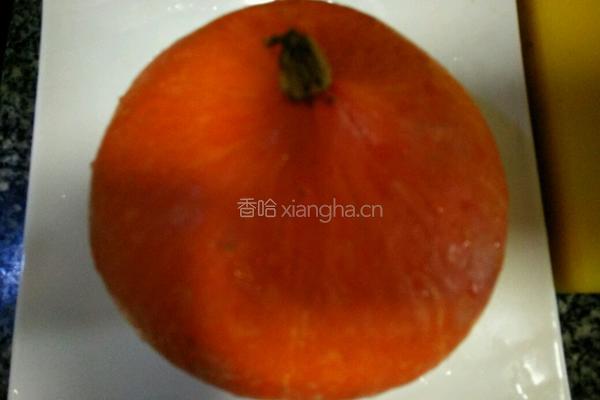 南瓜盅饭的做法图解1