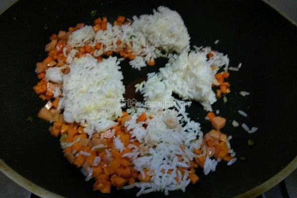 南瓜盅饭的做法图解8