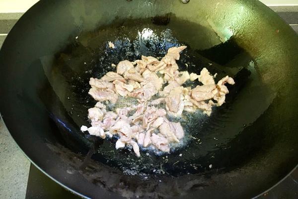 肉炒丝瓜的做法图解4