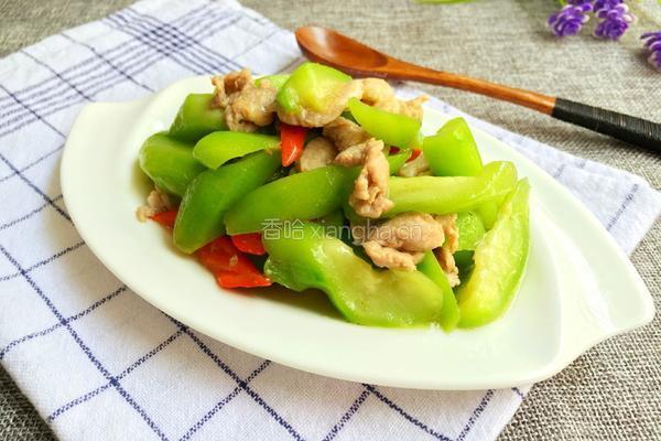 肉炒丝瓜的做法图解10