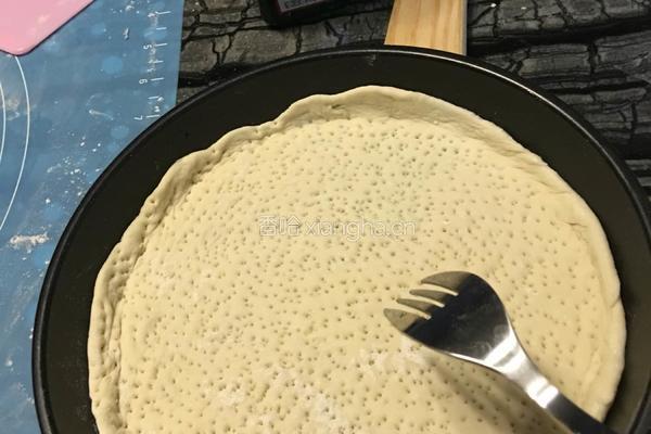 培根粟米洋葱披萨的做法图解9