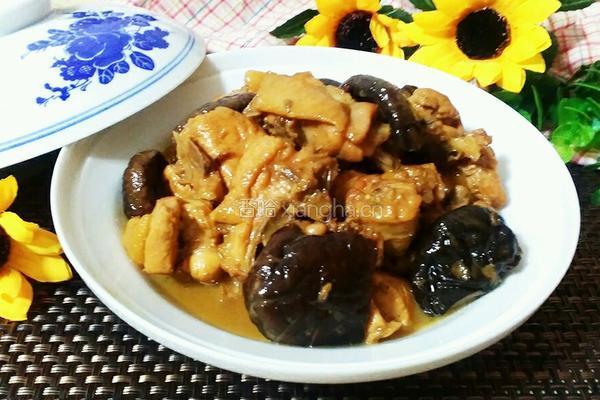 香菇黄焖鸡的做法图解15