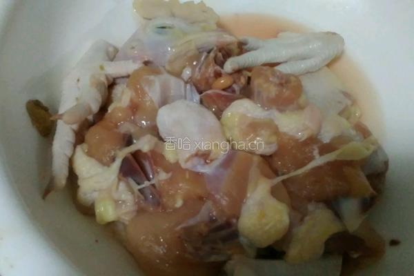 香菇黄焖鸡的做法图解2