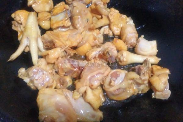 香菇黄焖鸡的做法图解7