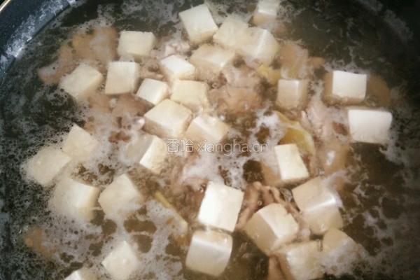 豆腐肉片汤的做法图解6