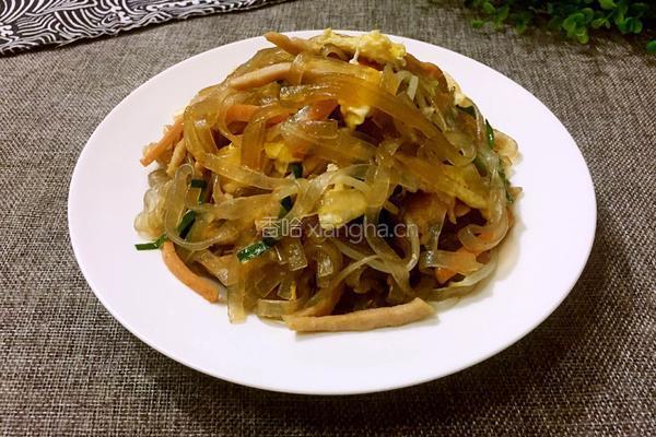 炒红薯粉的做法图解11