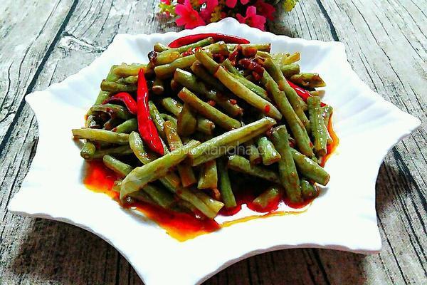 老干妈烧豆角的做法图解6